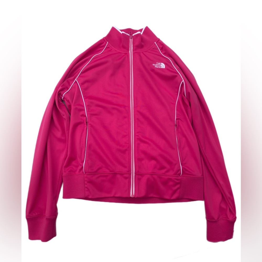 Pink the north face jacket